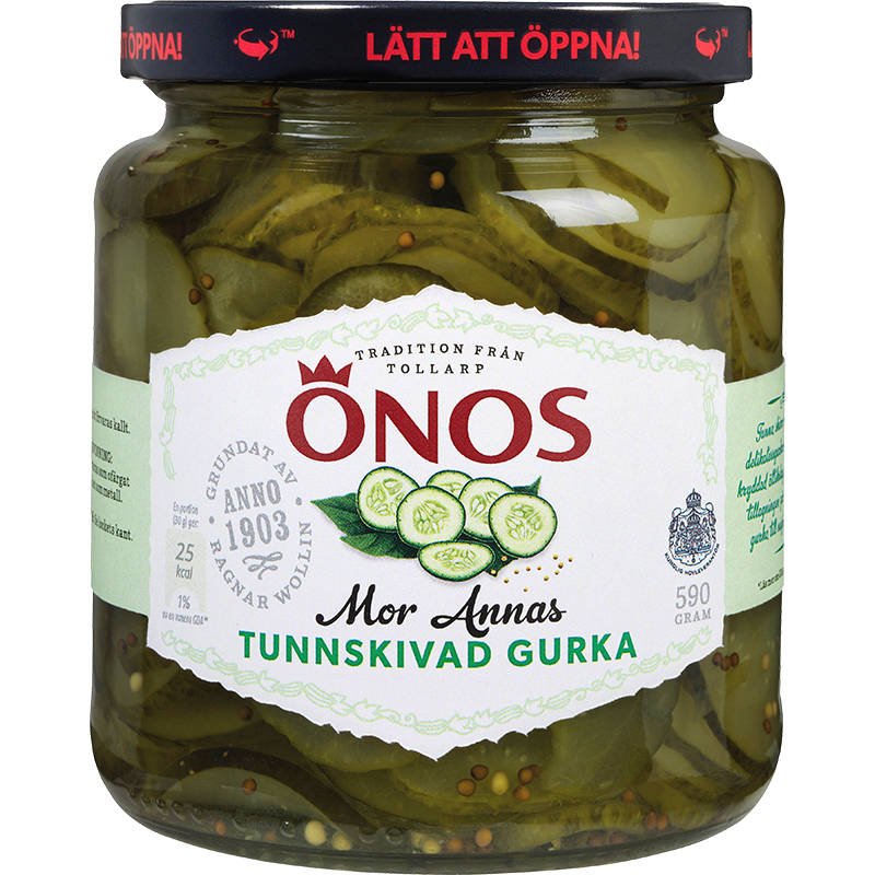 Tunnskivad gurka Önos