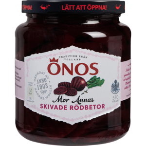 Skivade rödbetor