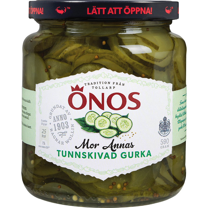 Tunnskivad gurka